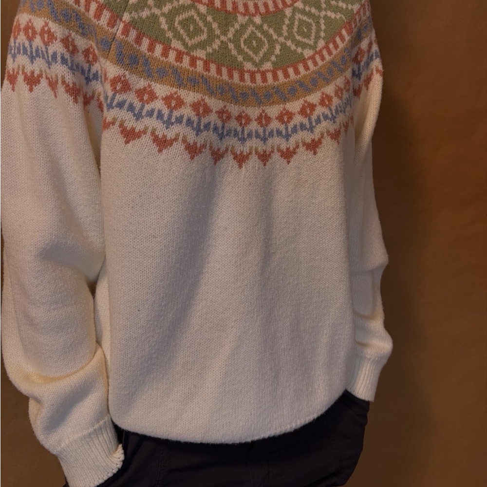 Fair Isle Knit Sweater